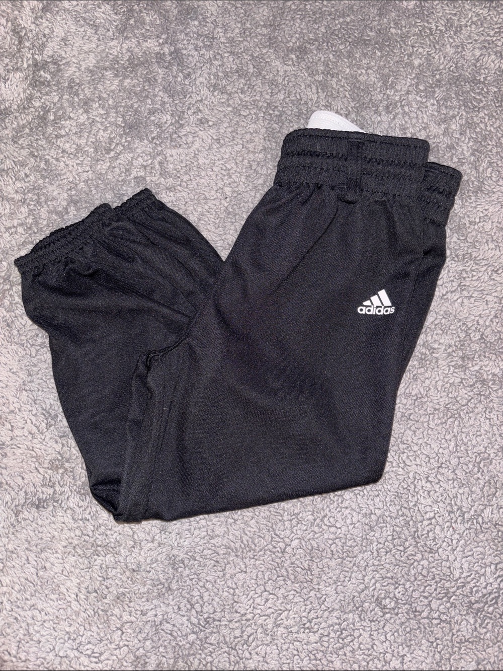 adidas Boys Black Baseball Pants